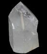 Polished Quartz Crystal Point - Brazil #34745-4
